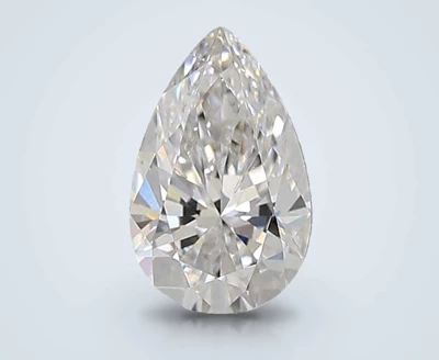 1.33ct E VS1 Rare Carat Ideal Cut Pear Lab Grown Diamond