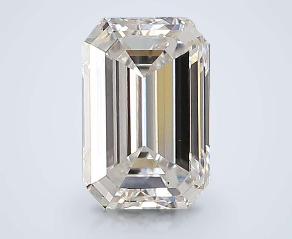 1.70ct D VS2 Rare Carat Ideal Cut Emerald Lab Grown Diamond