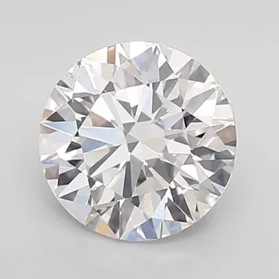 1.55ct D VS2 Rare Carat Ideal Cut Round Lab Grown Diamond