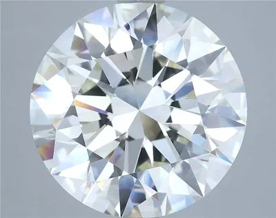 7.05ct I VVS2 Rare Carat Ideal Cut Round Diamond