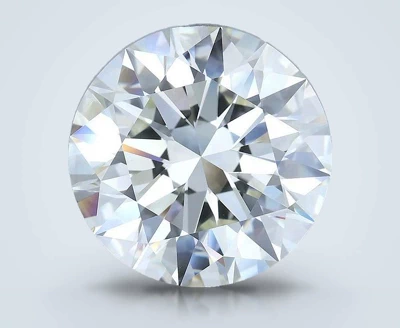 7.05ct I VVS2 Rare Carat Ideal Cut Round Diamond