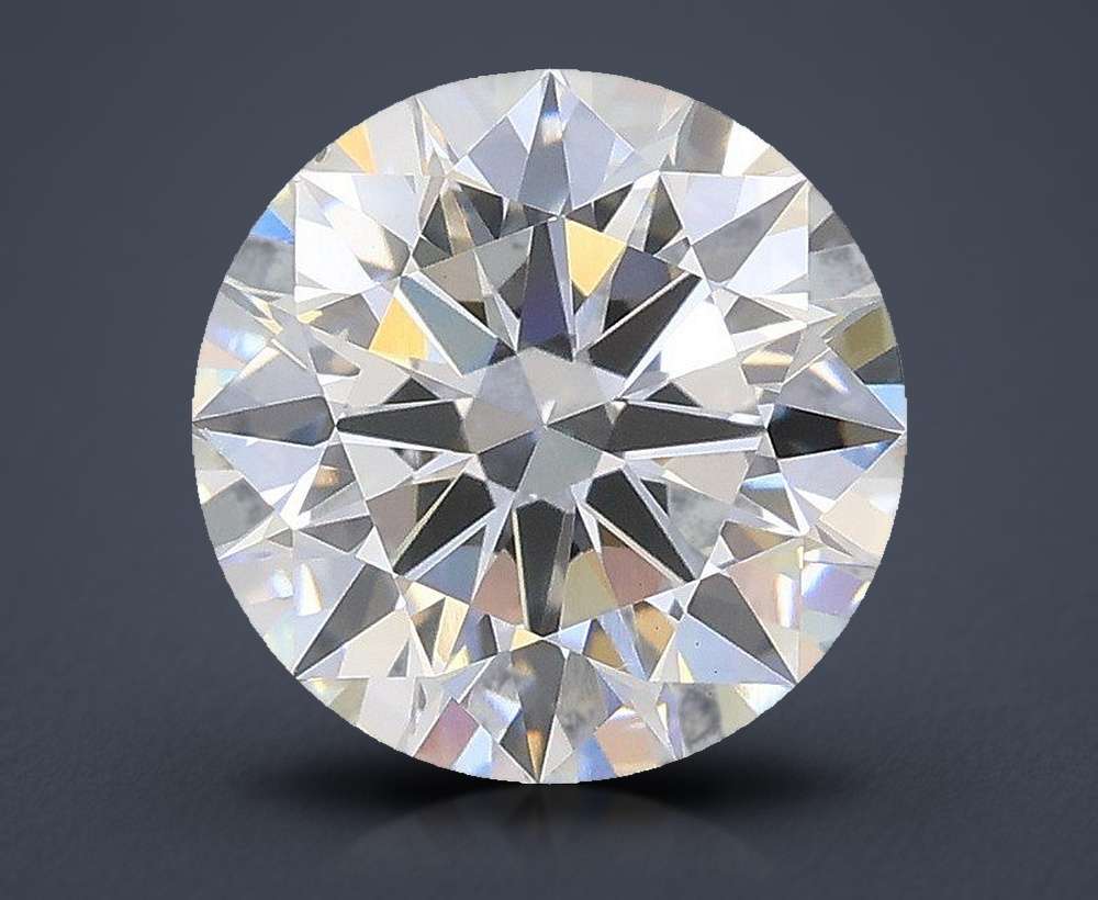 2.02ct E VS1 Rare Carat Ideal Cut Round Lab Grown Diamond