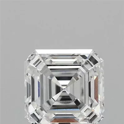 2.08ct E VS1 Rare Carat Ideal Cut Asscher Lab Grown Diamond