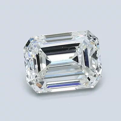 1.01ct H VS1 Rare Carat Ideal Cut Emerald Diamond