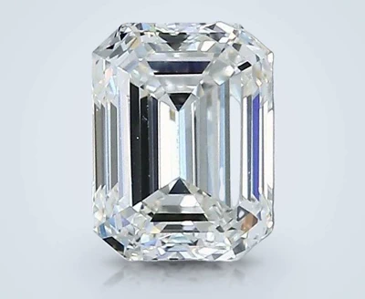 1.01ct H VS1 Rare Carat Ideal Cut Emerald Diamond