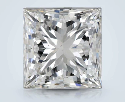 2.41ct H SI1 Rare Carat Ideal Cut Princess Lab Grown Diamond