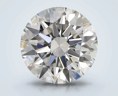 3.01ct H VS2 Excellent Cut Round Lab Grown Diamond