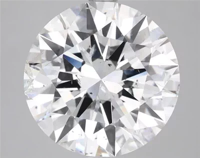 5.04ct G SI2 Excellent Cut Round Diamond