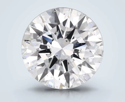 5.04ct G SI2 Excellent Cut Round Diamond