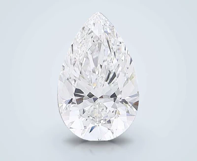 10.03ct F VS1 Very Good Cut Pear Lab Grown Diamond