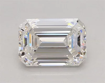 2.03ct E VVS2 Rare Carat Ideal Cut Emerald Lab Grown Diamond