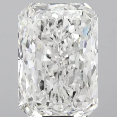 15.08ct G VVS2 Rare Carat Ideal Cut Radiant Lab Grown Diamond