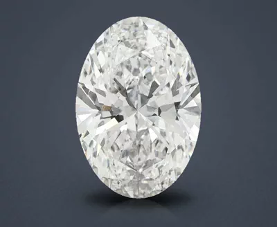 10.28ct F VVS2 Rare Carat Ideal Cut Oval Lab Grown Diamond