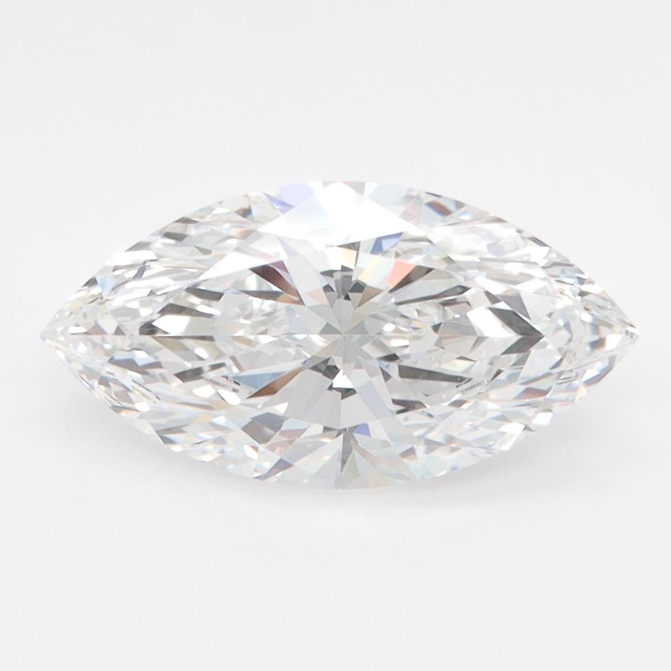 1.59ct D VVS1 Rare Carat Ideal Cut Marquise Lab Grown Diamond