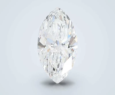 1.57ct E VVS2 Rare Carat Ideal Cut Marquise Lab Grown Diamond