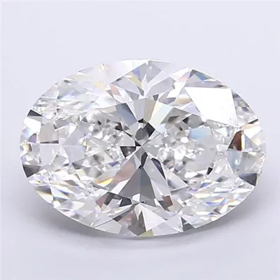 4.05ct D VS1 Rare Carat Ideal Cut Oval Lab Grown Diamond
