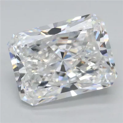 2.54ct E VVS2 Rare Carat Ideal Cut Radiant Lab Grown Diamond