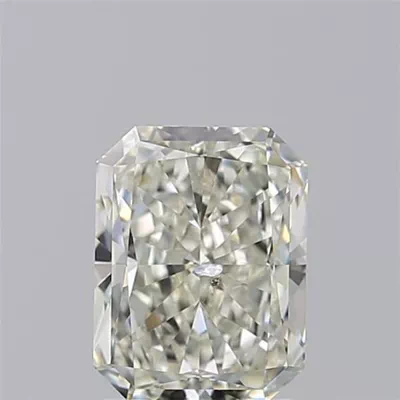 2.00ct J SI2 Rare Carat Ideal Cut Radiant Diamond