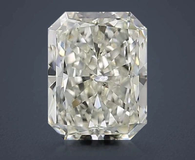 2.00ct J SI2 Rare Carat Ideal Cut Radiant Diamond