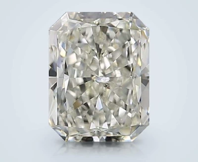 2.00ct J SI2 Rare Carat Ideal Cut Radiant Diamond