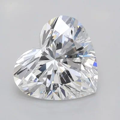 1.02ct E VVS1 Rare Carat Ideal Cut Heart Lab Grown Diamond