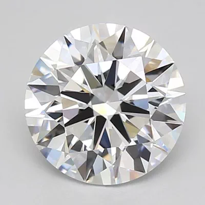 2.54ct D FL Rare Carat Ideal Cut Round Lab Grown Diamond