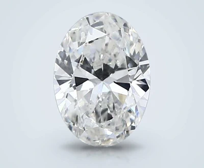 1.11ct H VS1 Rare Carat Ideal Cut Oval Lab Grown Diamond