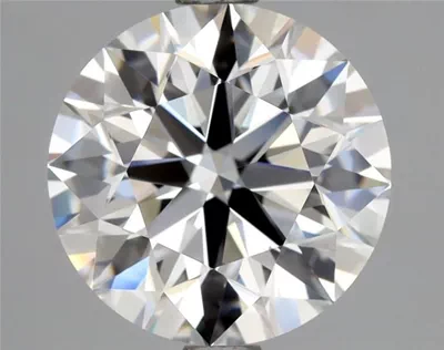2.70ct F IF Rare Carat Ideal Cut Round Diamond