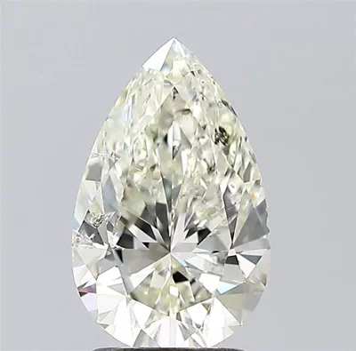 2.01ct J SI2 Rare Carat Ideal Cut Pear Diamond
