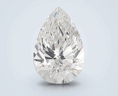 4.08ct E VVS2 Rare Carat Ideal Cut Pear Lab Grown Diamond