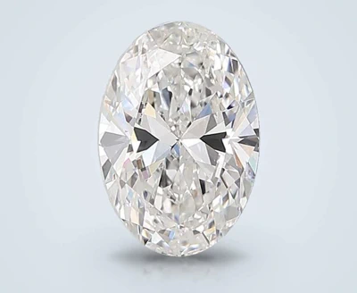 3.05ct E VS1 Rare Carat Ideal Cut Oval Lab Grown Diamond