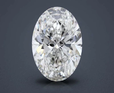 28.00ct G VS1 Very Good Cut Oval Lab Grown Diamond