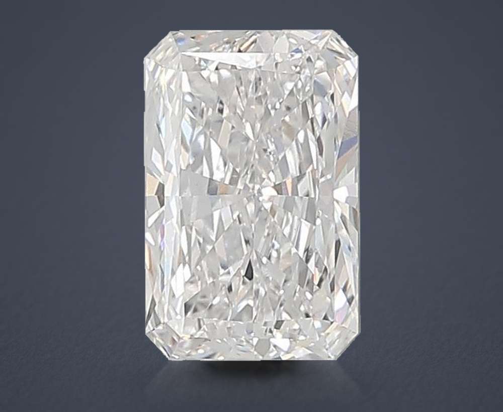 5.33ct E VVS2 Rare Carat Ideal Cut Radiant Lab Grown Diamond