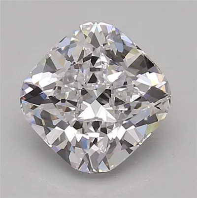1.49ct D VVS2 Rare Carat Ideal Cut Cushion Lab Grown Diamond