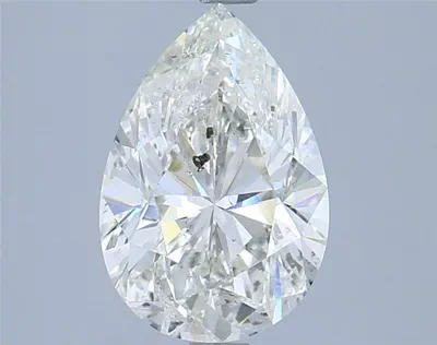 3.01ct K SI2 Very Good Cut Pear Diamond