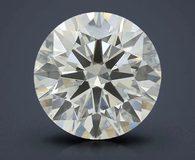 3.78ct F VVS2 Rare Carat Ideal Cut Round Lab Grown Diamond