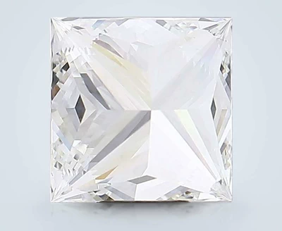 8.03ct G VVS2 Rare Carat Ideal Cut Princess Lab Grown Diamond
