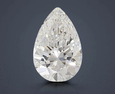 2.62ct E VS1 Rare Carat Ideal Cut Pear Lab Grown Diamond