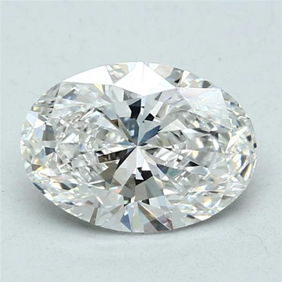 2.04ct F VVS2 Rare Carat Ideal Cut Oval Lab Grown Diamond