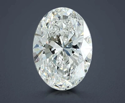 2.04ct F VVS2 Rare Carat Ideal Cut Oval Lab Grown Diamond