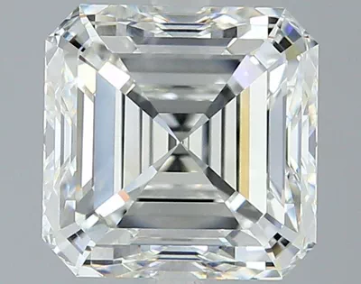 3.50ct I VS2 Rare Carat Ideal Cut Asscher Diamond