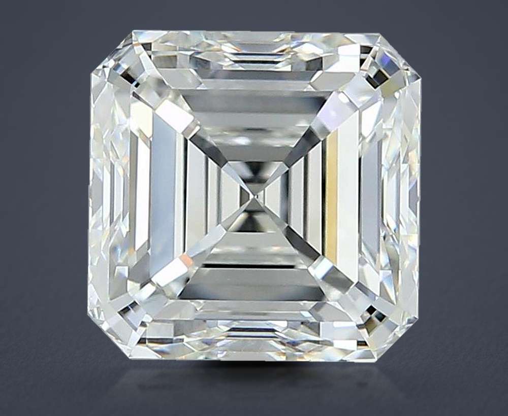 3.50ct I VS2 Rare Carat Ideal Cut Asscher Diamond