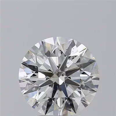 3.51ct E SI2 Rare Carat Ideal Cut Round Diamond