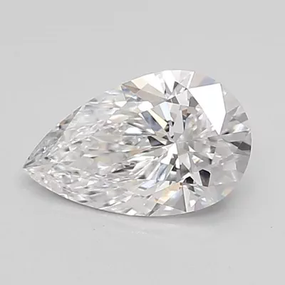 1.08ct D VVS1 Rare Carat Ideal Cut Pear Lab Grown Diamond