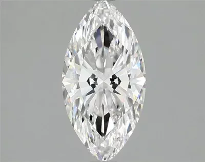 1.09ct F VS2 Rare Carat Ideal Cut Marquise Lab Grown Diamond
