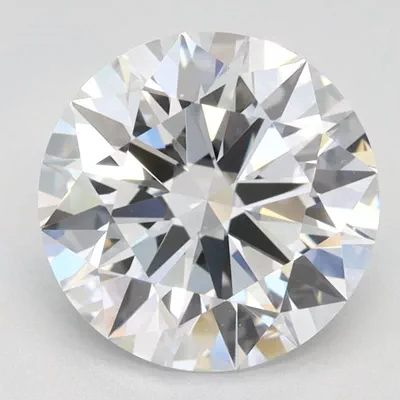 2.07ct D IF Rare Carat Ideal Cut Round Lab Grown Diamond