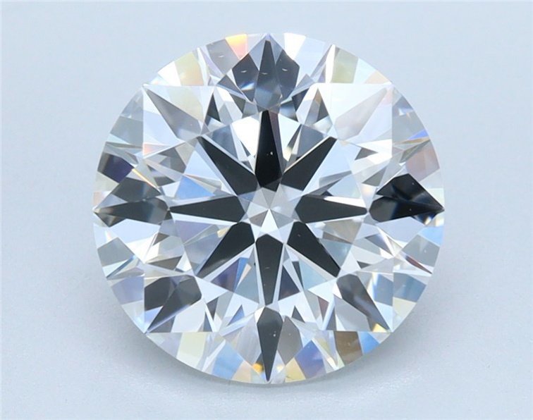2.73ct E VVS2 Rare Carat Ideal Cut Round Lab Grown Diamond