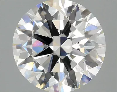 3.01ct H VS1 Rare Carat Ideal Cut Round Lab Grown Diamond