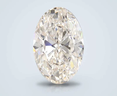 12.02ct I IF Rare Carat Ideal Cut Oval Diamond