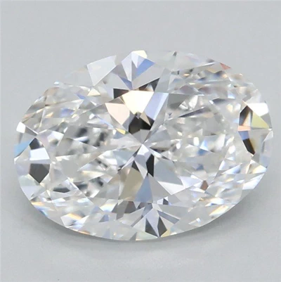 1.09ct E VVS2 Rare Carat Ideal Cut Oval Lab Grown Diamond